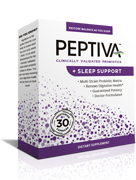 Peptiva Probiotics + Sleep Support product page